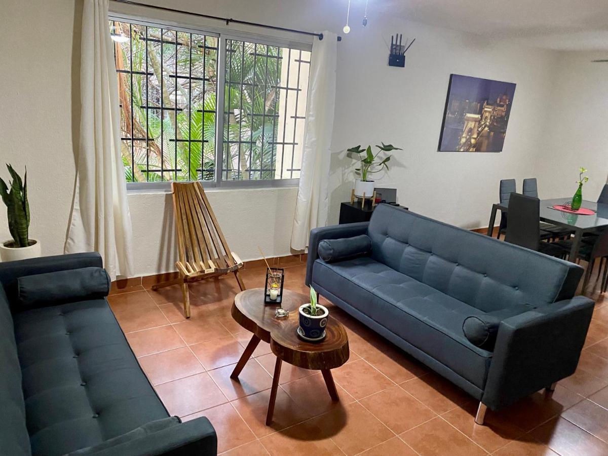 Peach35 Apartamento Centrico, 5 Min De La Playa Cancún Esterno foto